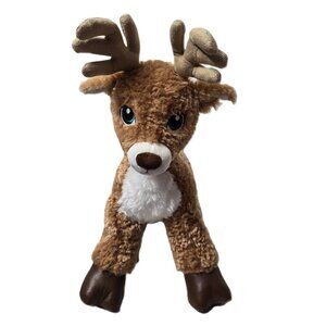 Build a Bear Santa Reindeer Plush Toy Stuff Animal Blue Eyes Blitzen Movie Deer
